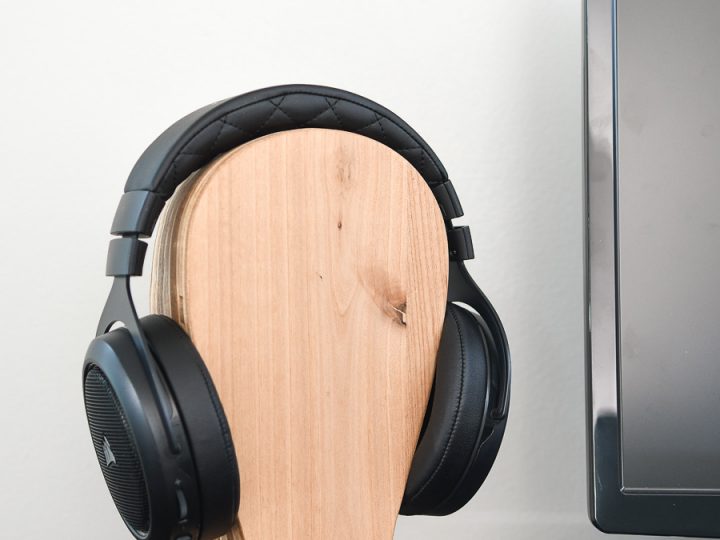 DIY Headphone Stand - Houseful of Handmade